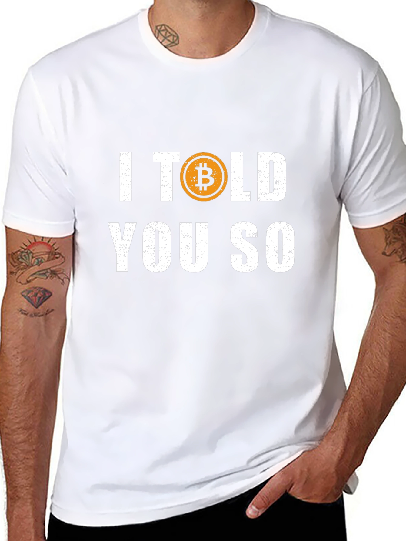 Bitcoin Told You So Graphic Tee