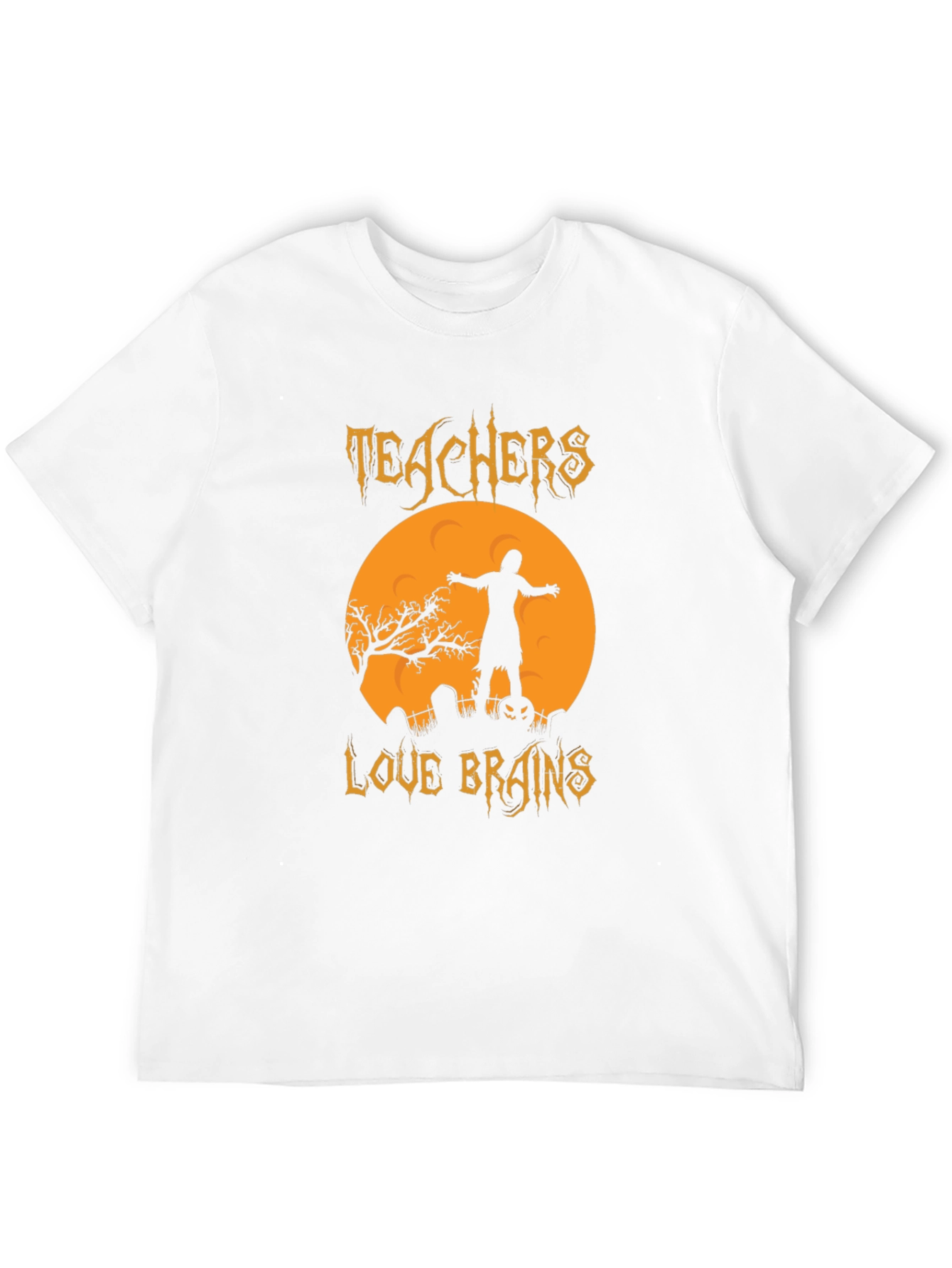 Teachers Love Brains Halloween T-Shirt