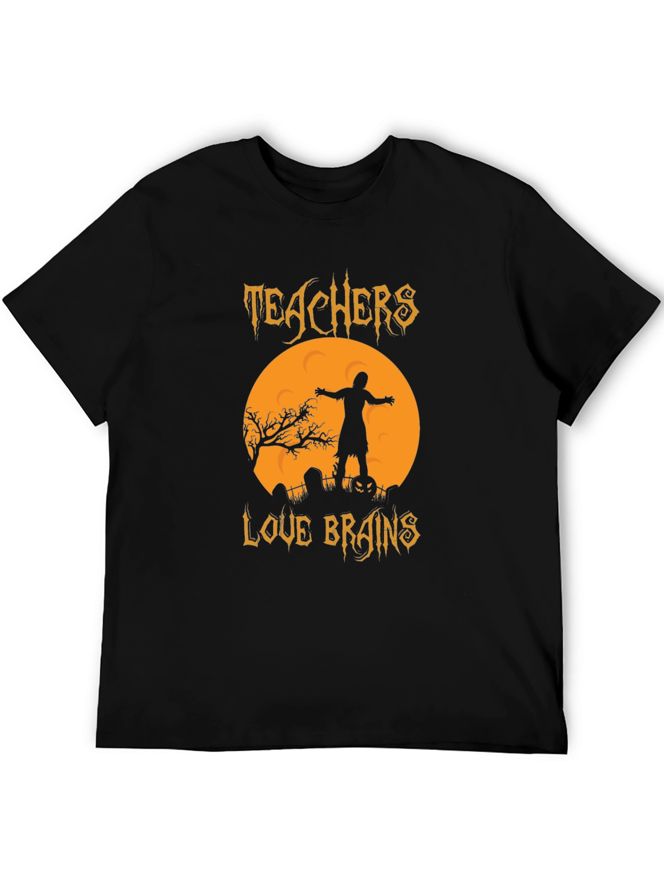 Teachers Love Brains Halloween T-Shirt