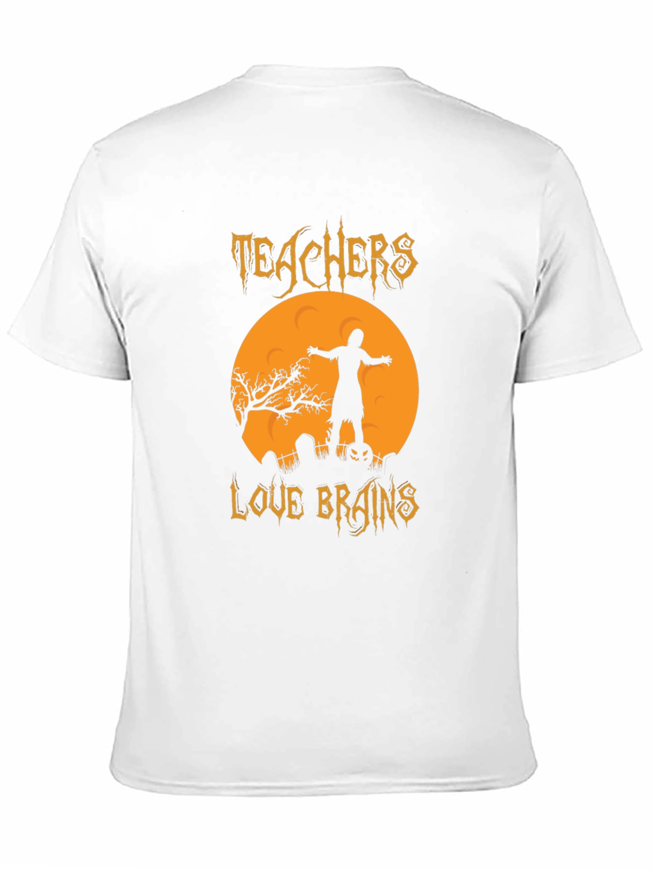 Teachers Love Brains Halloween T-Shirt