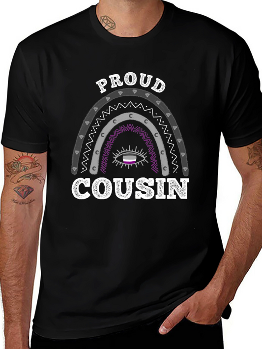 Proud Cousin LGBTQ+ Ace Pride T-Shirt