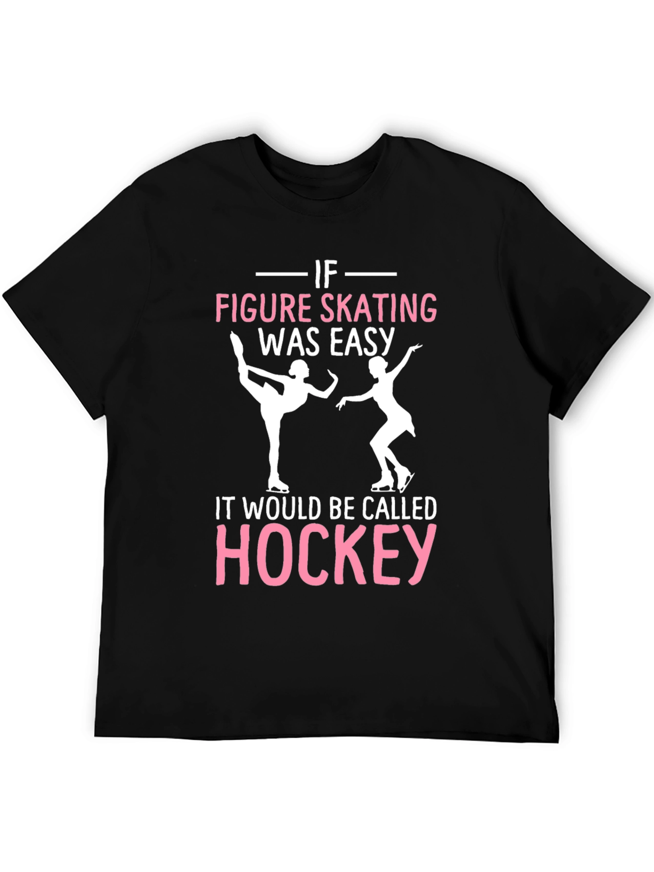 Figure Skating Hockey T-Shirt