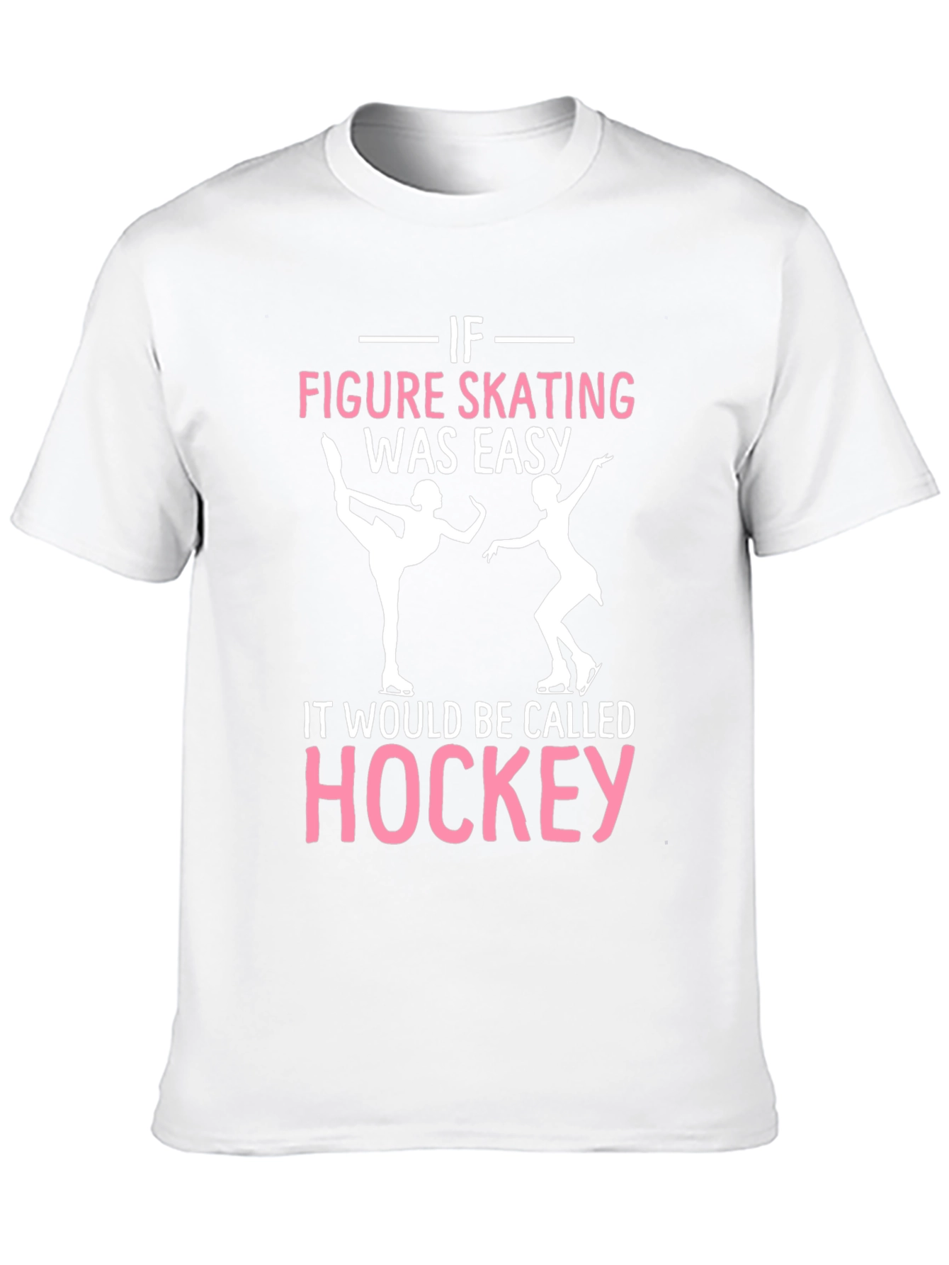 Figure Skating Hockey T-Shirt