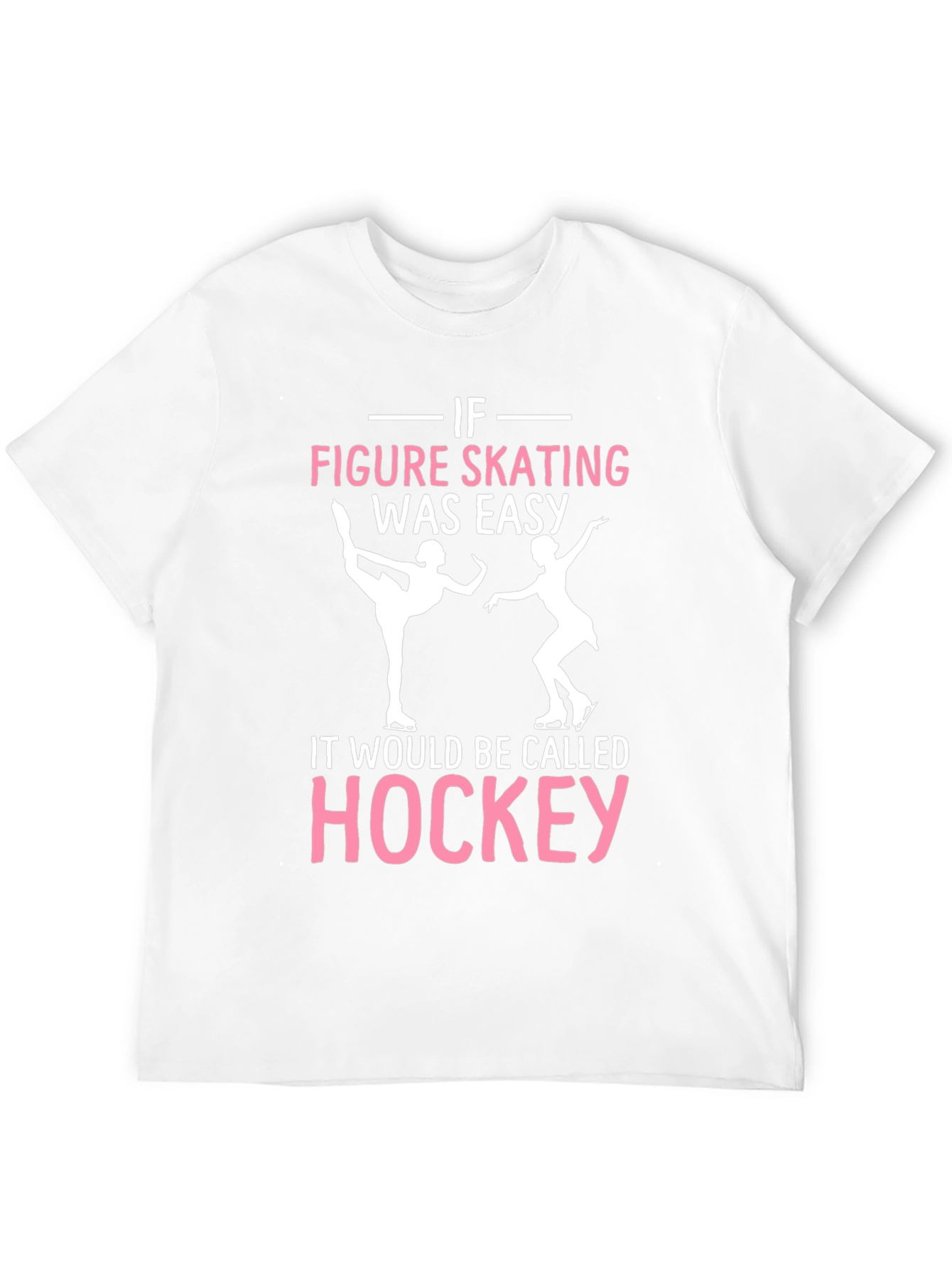Figure Skating Hockey T-Shirt