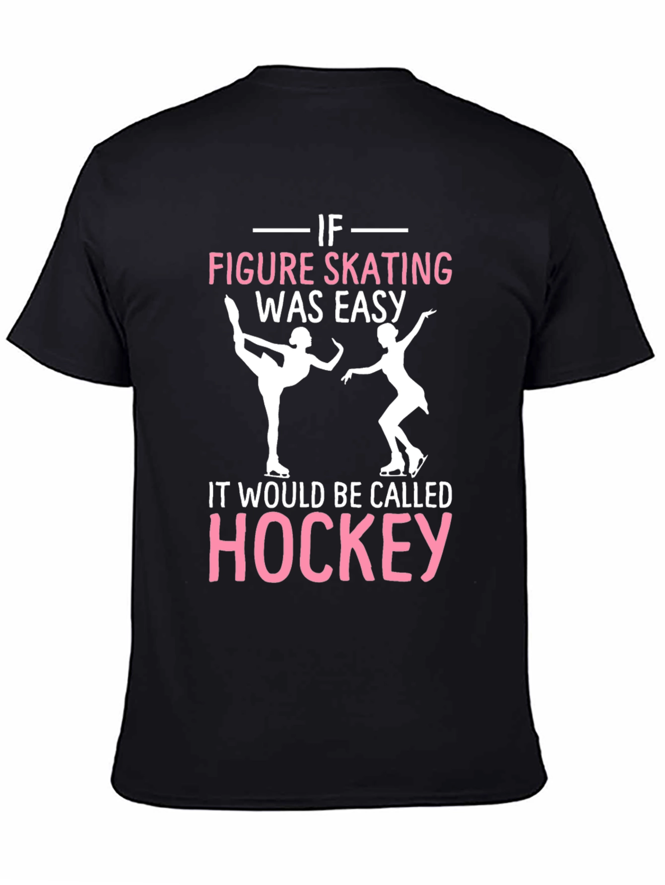Figure Skating Hockey T-Shirt