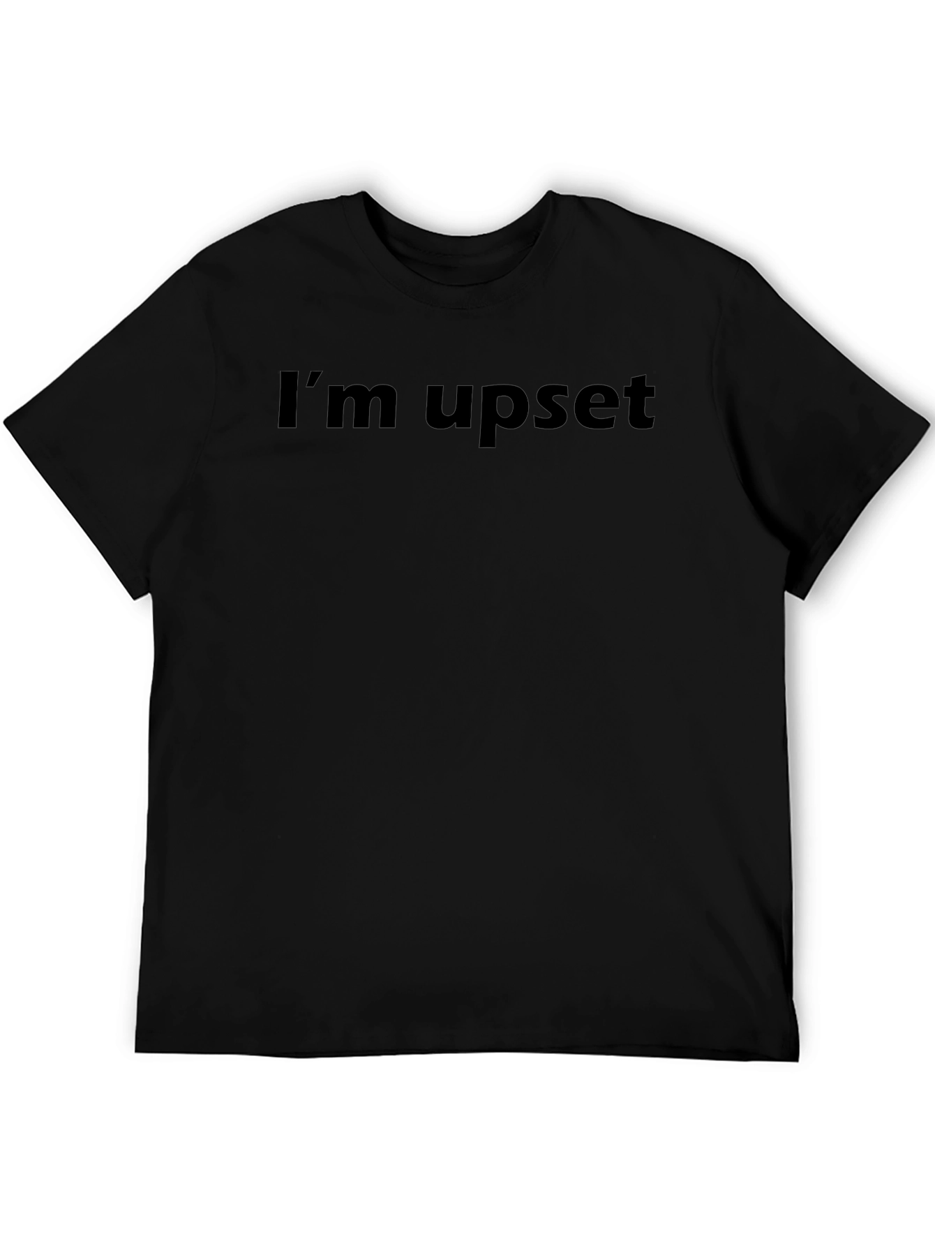 Im Upset Graphic Tee - Comfy Casual Wear