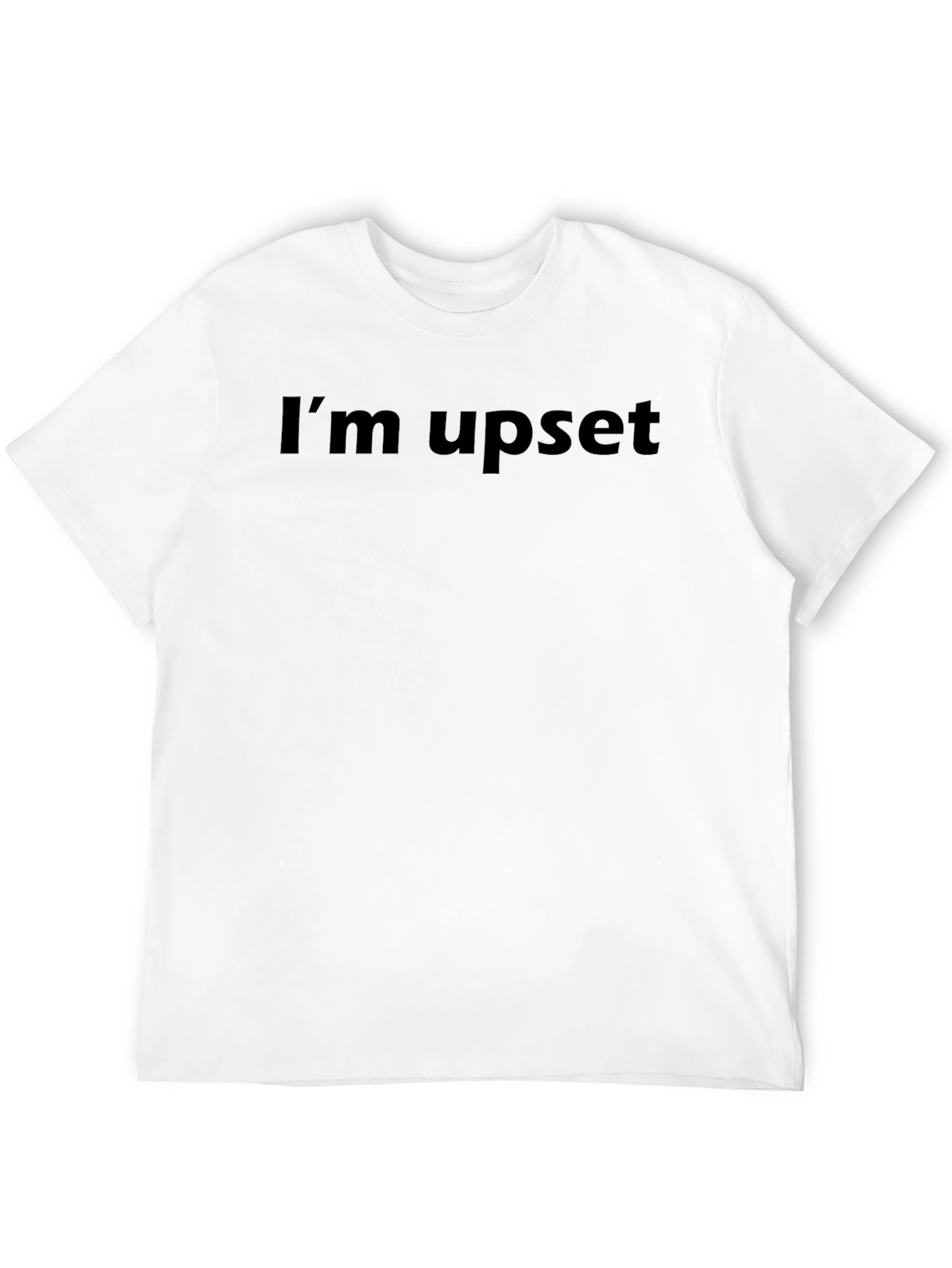 Im Upset Graphic Tee - Comfy Casual Wear