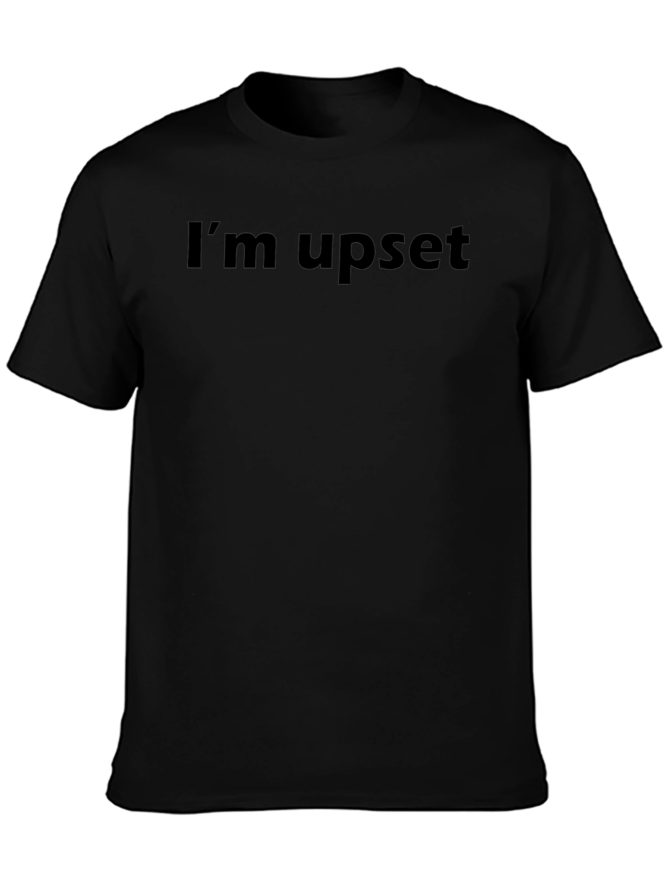 Im Upset Graphic Tee - Comfy Casual Wear