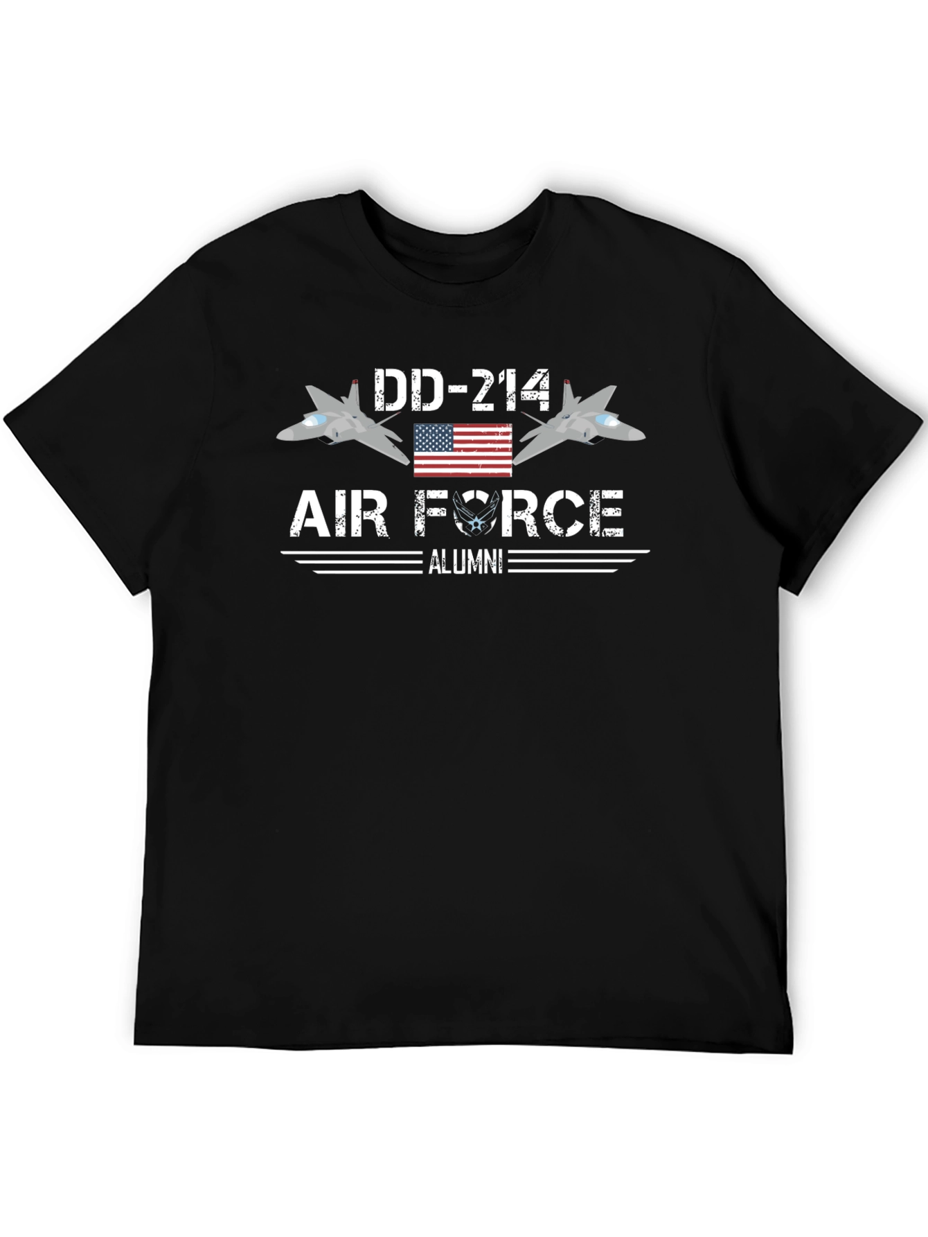 Air Force Alumni DD-214 Graphic T-Shirt