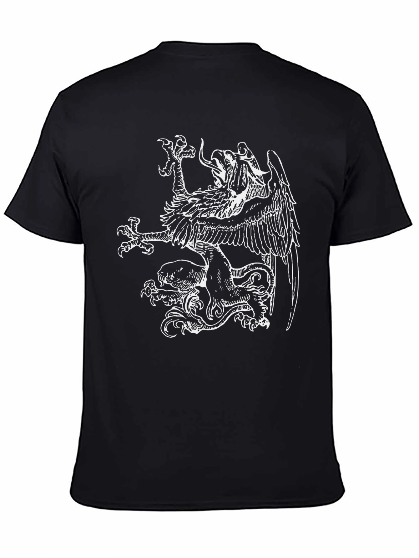 Griffin Graphic Tee - Mens Black T-Shirt