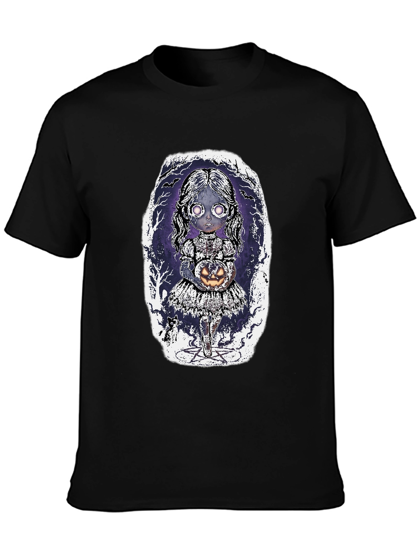 Spooky Girl Halloween T-Shirt