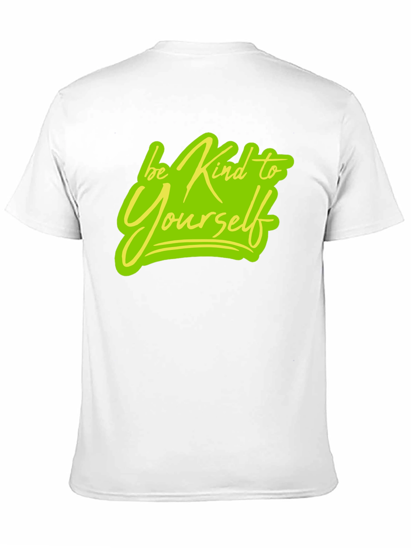 Be Kind To Yourself Black Graphic Tee