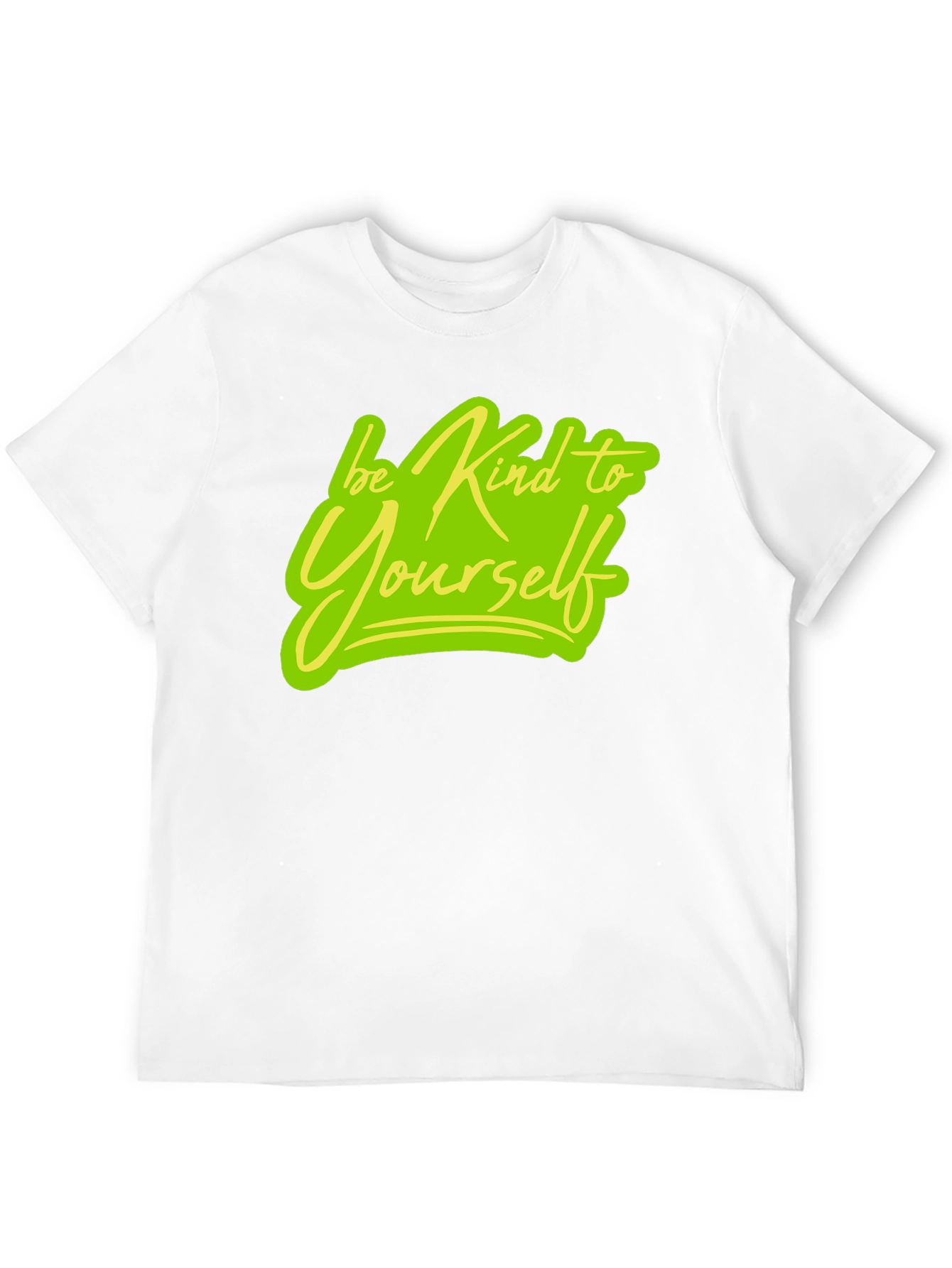 Be Kind To Yourself Black Graphic Tee