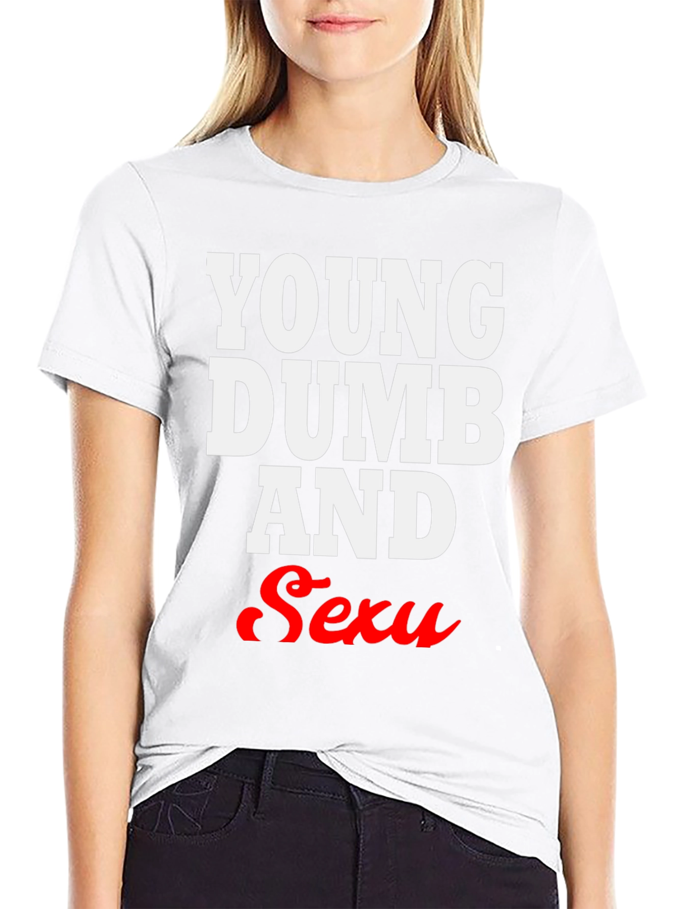 Young Dumb & Sexy Black T-Shirt