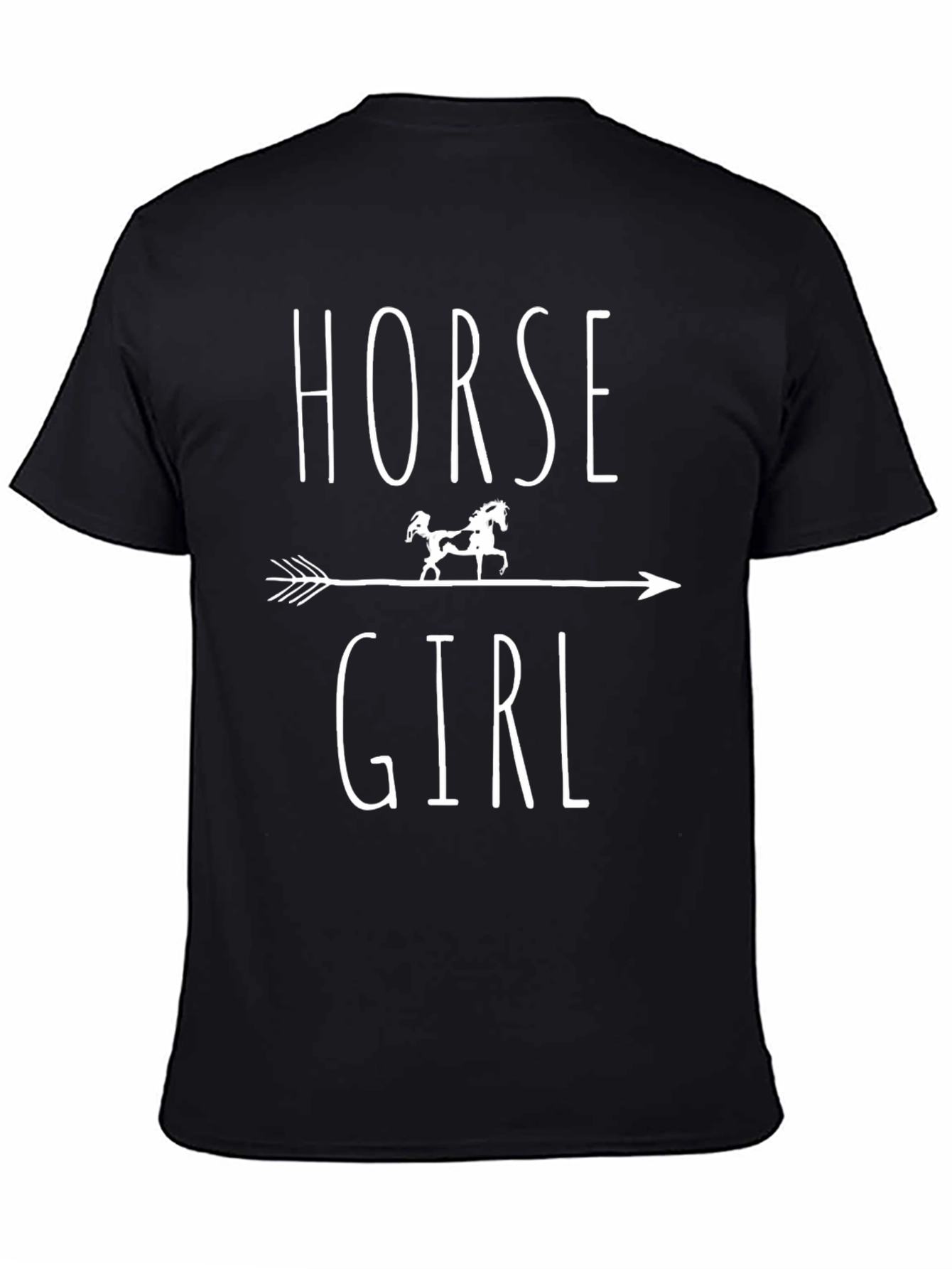 Horse Girl Arrow Graphic Tee - Unisex Fit