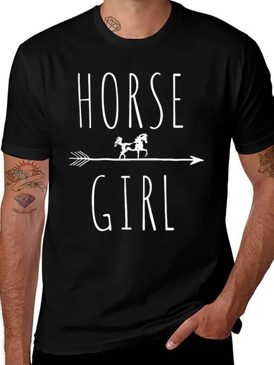 Horse Girl Arrow Graphic Tee - Unisex Fit