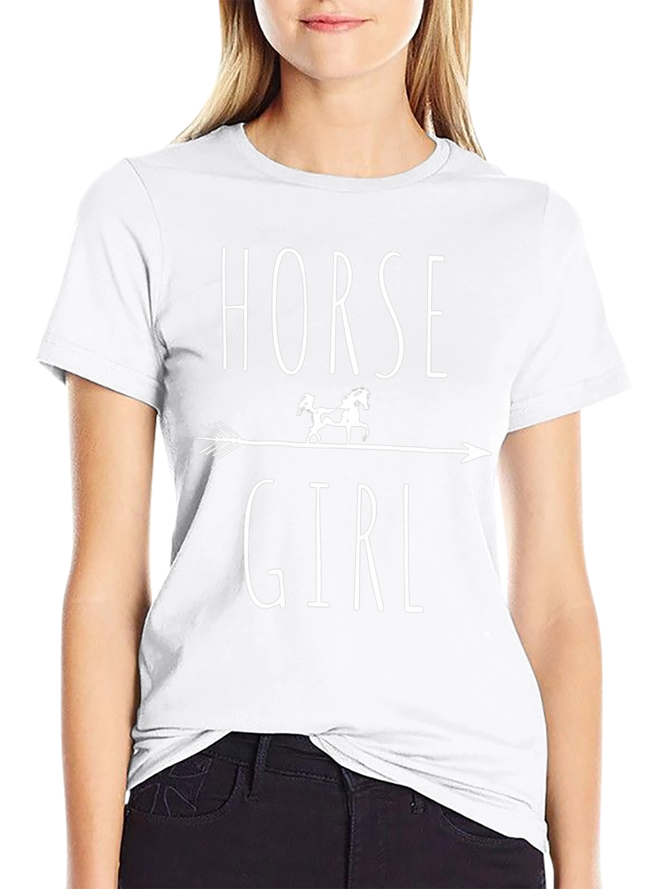 Horse Girl Arrow Graphic Tee - Unisex Fit