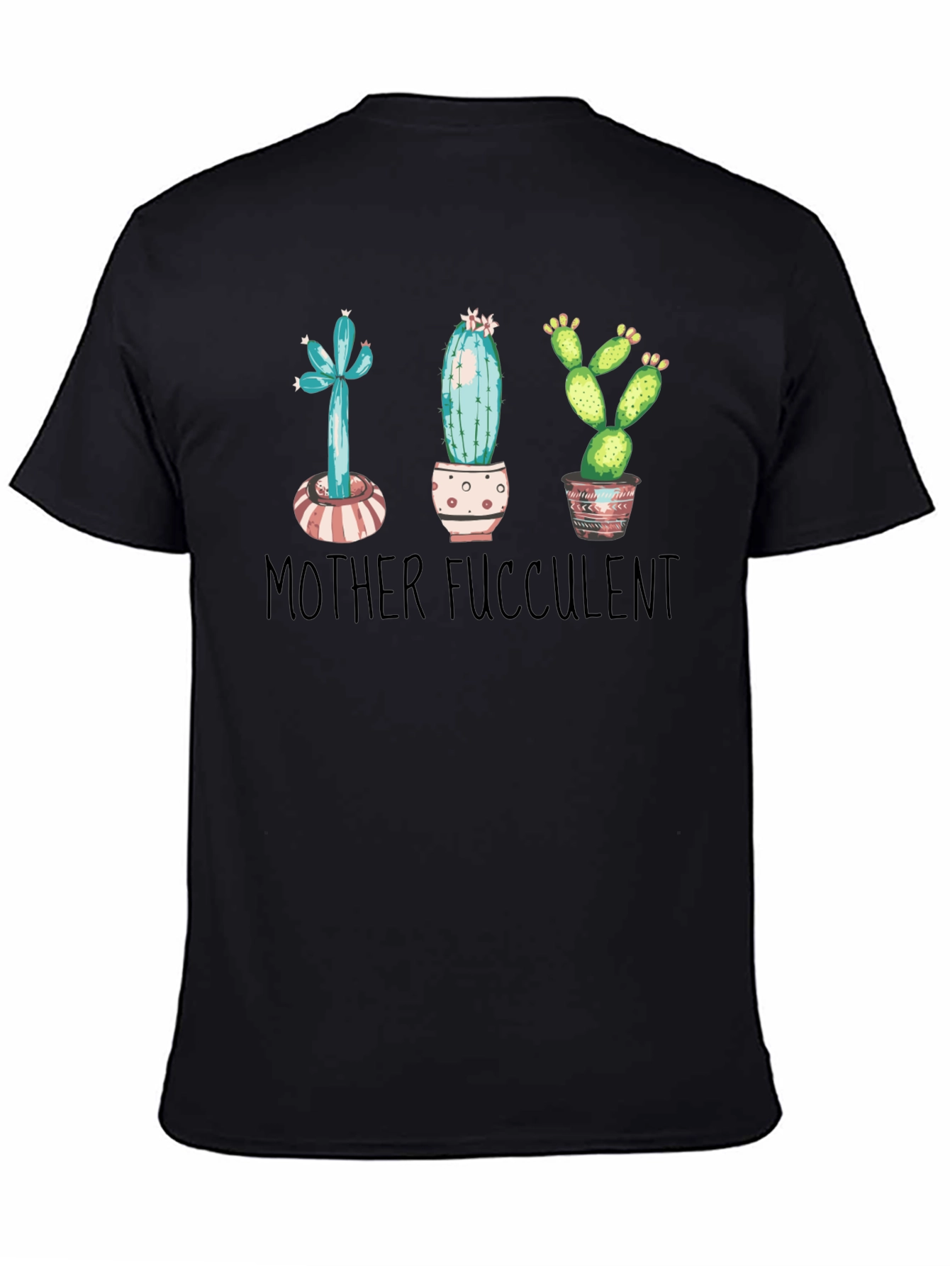 Mother Succulent T-Shirt - Cute Plant Lover Tee