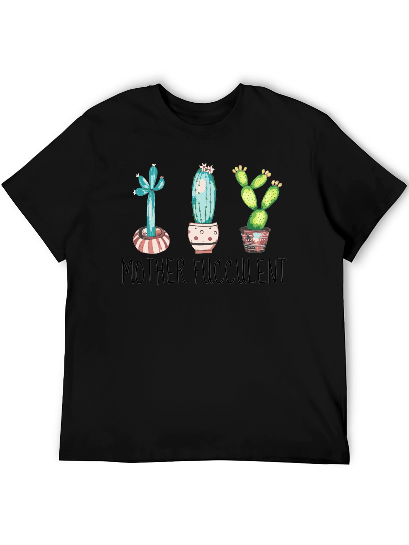 Mother Succulent T-Shirt - Cute Plant Lover Tee