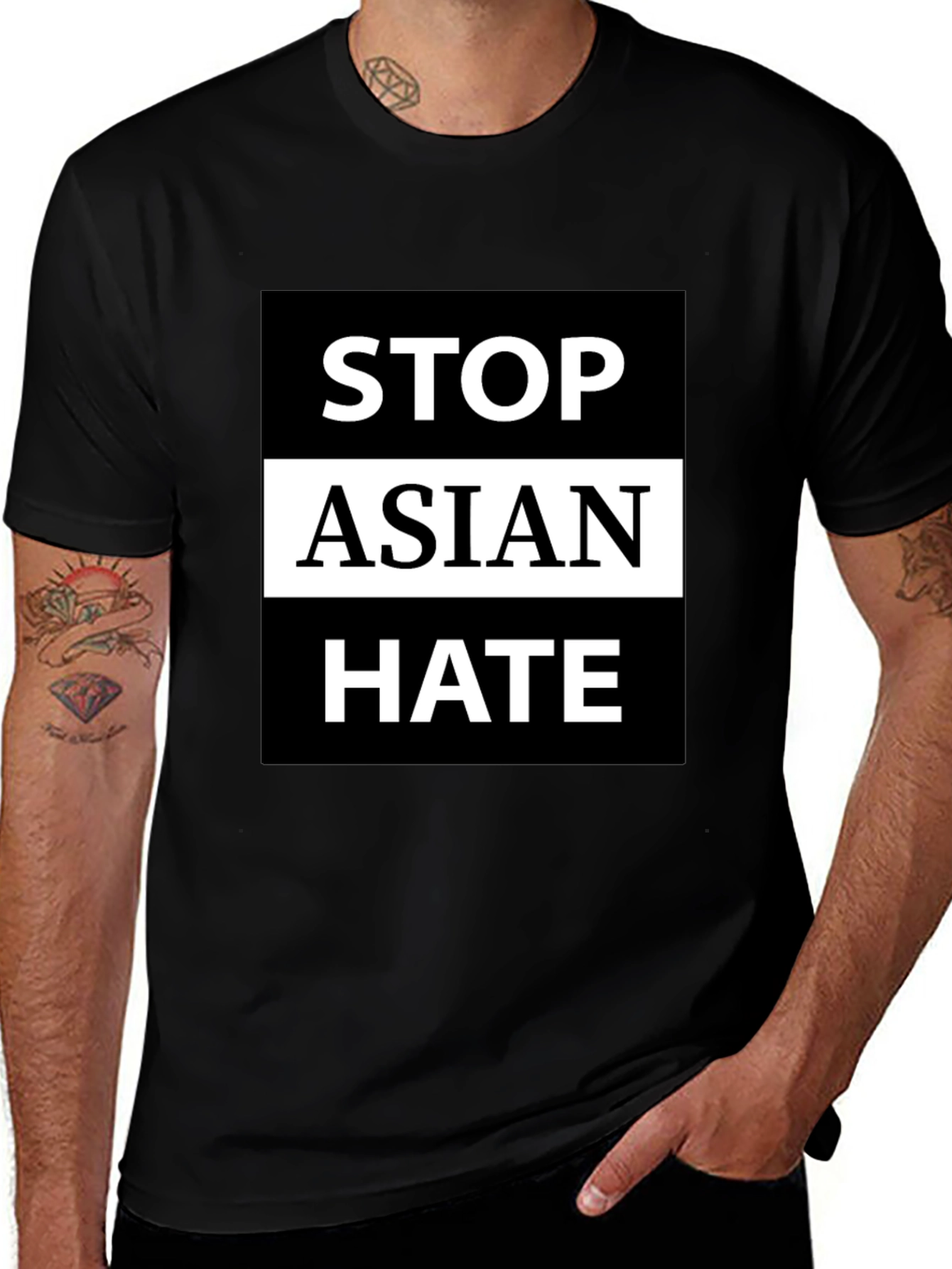 Stop Asian Hate T-Shirt - Anti-Racism Awareness Tee