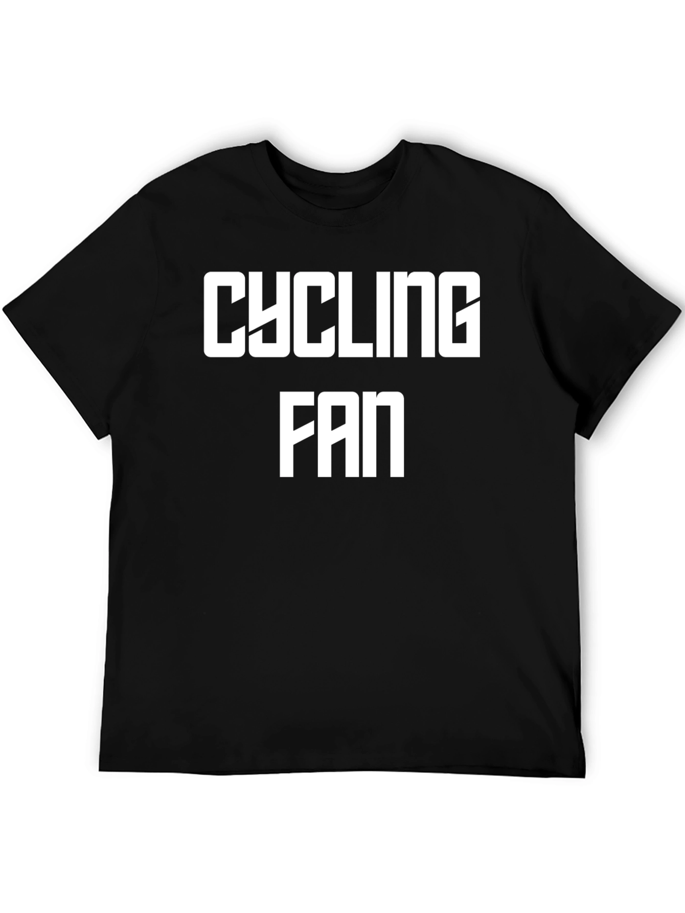Cycling Fan Black T-Shirt