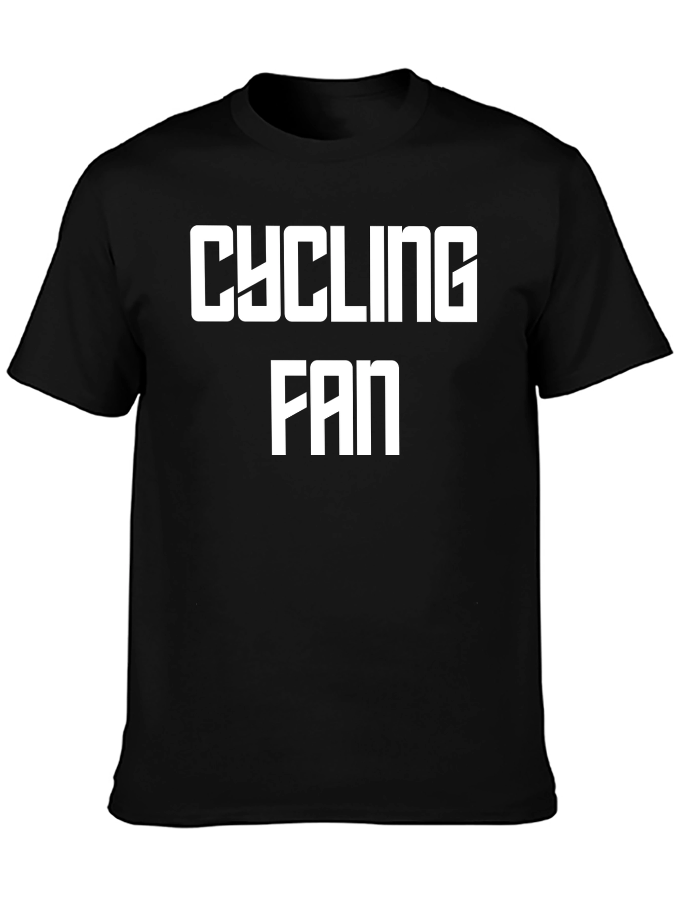 Cycling Fan Black T-Shirt