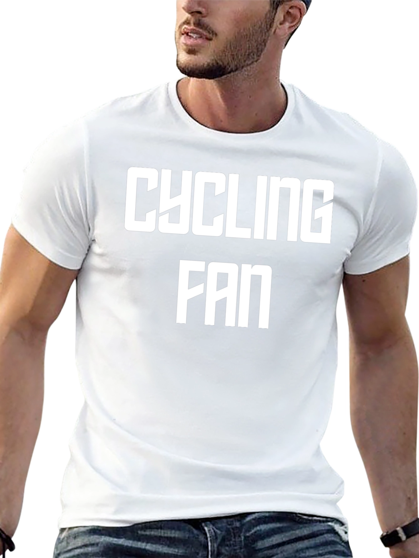 Cycling Fan Black T-Shirt