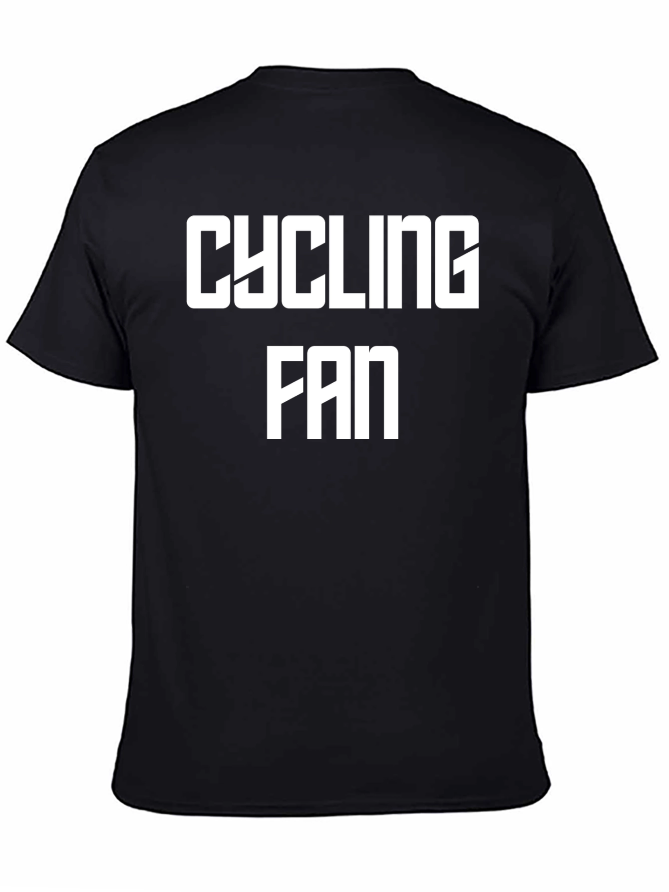Cycling Fan Black T-Shirt