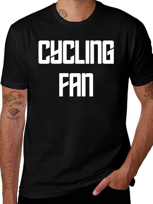 Cycling Fan Black T-Shirt