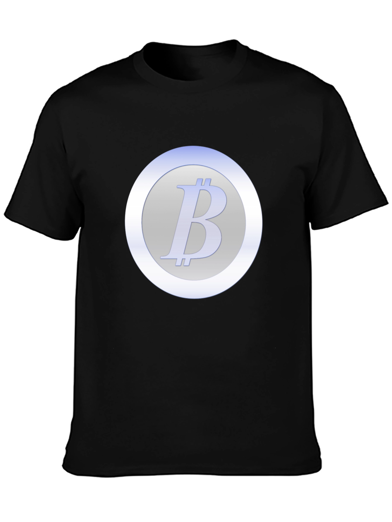 Bitcoin Crypto Tee - Round Logo Graphic