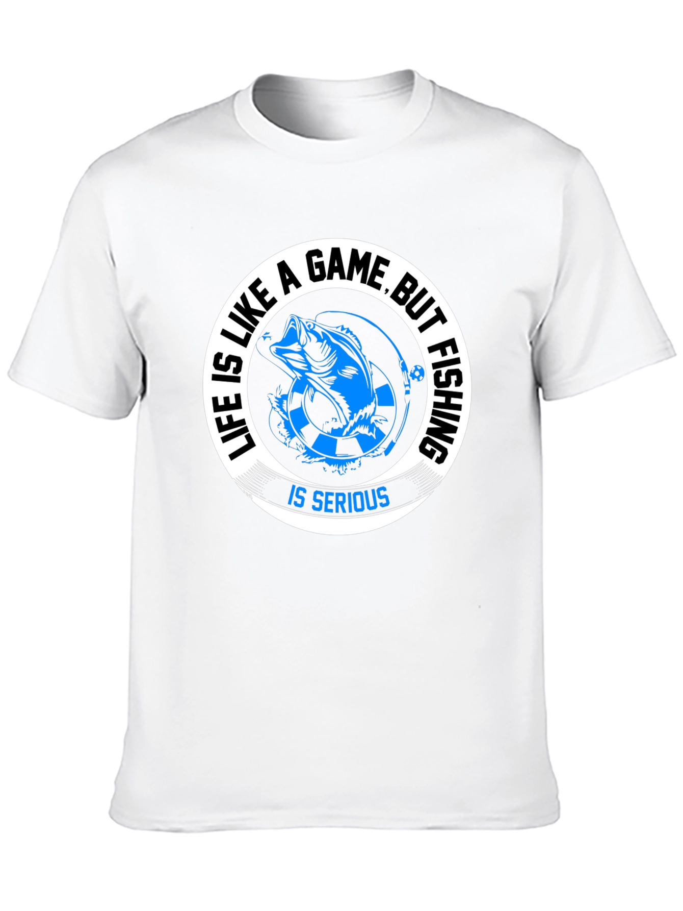 Fishing is Serious Graphic Tee