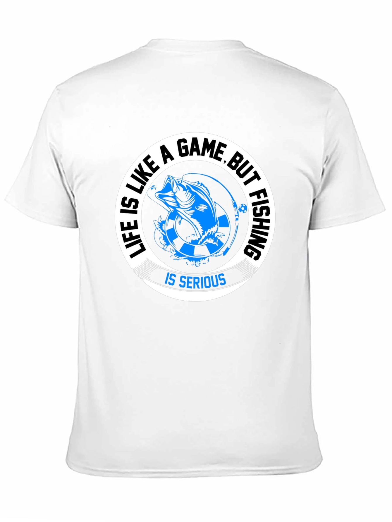 Fishing is Serious Graphic Tee