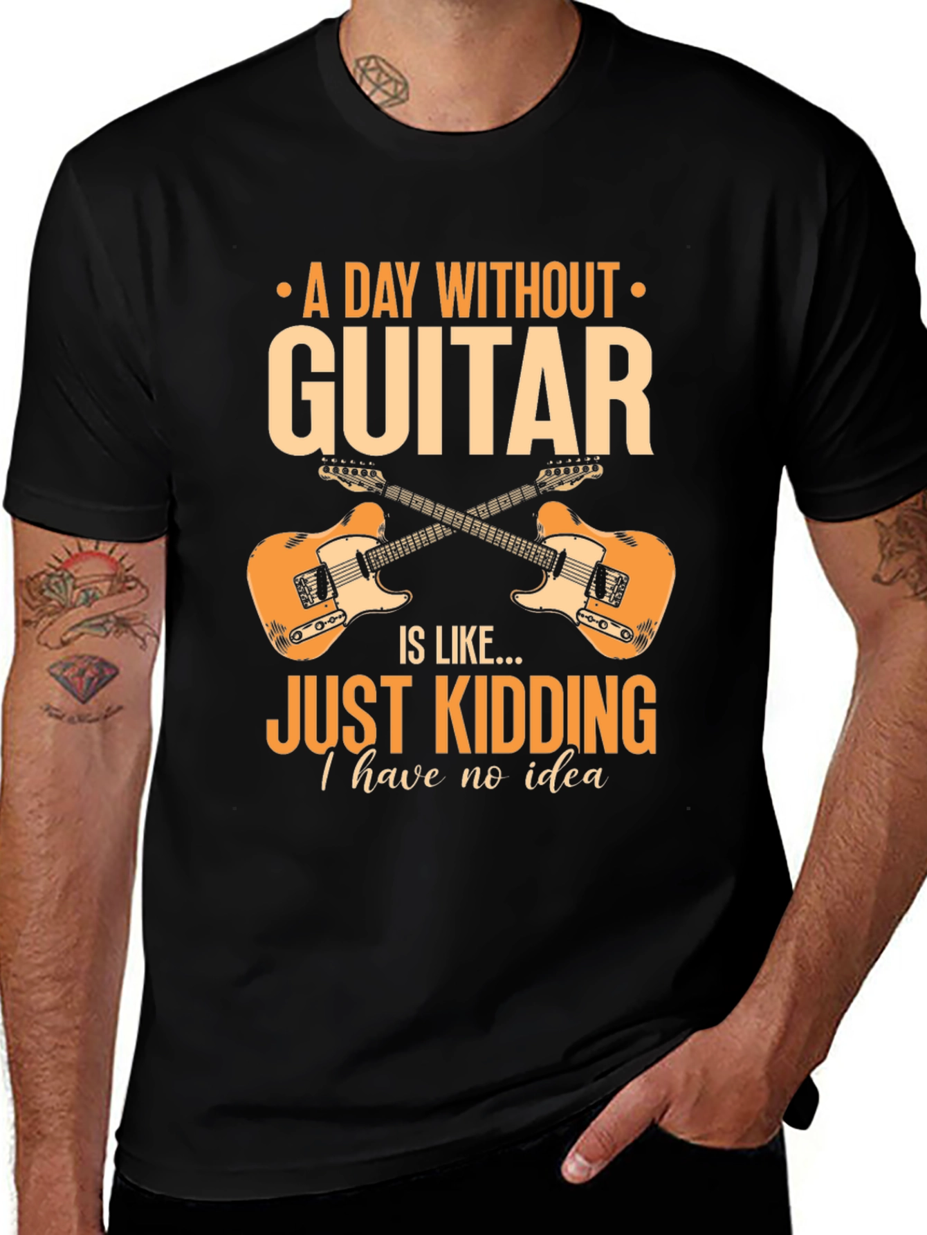 A Day Without Guitar T-Shirt