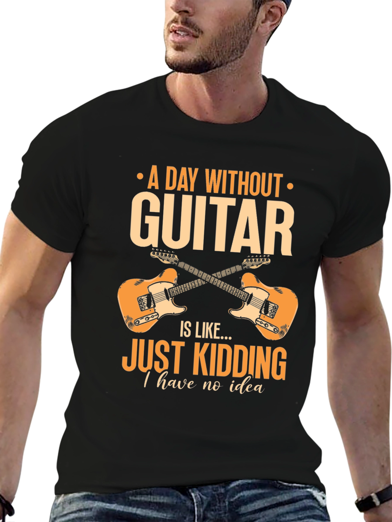 A Day Without Guitar T-Shirt