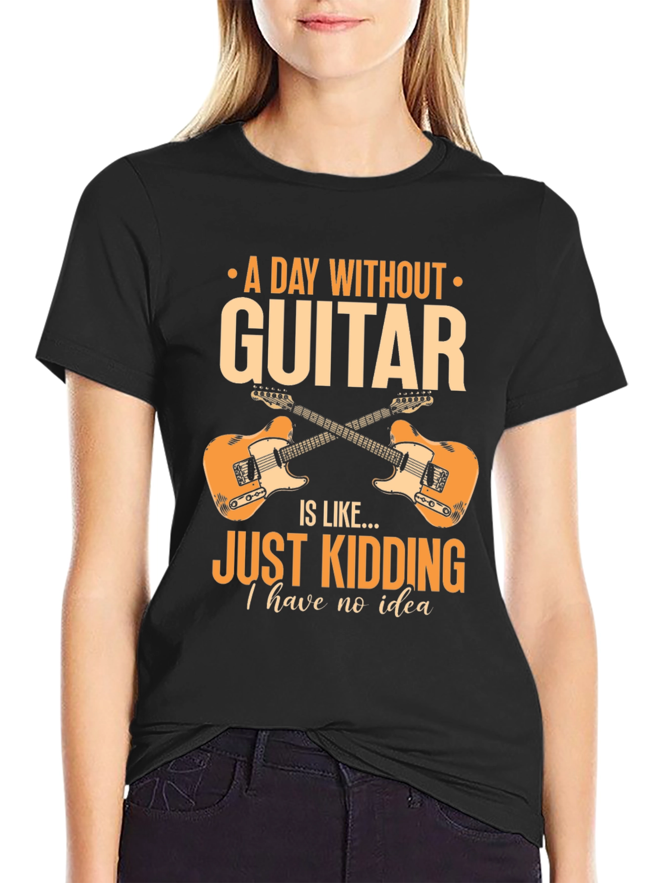 A Day Without Guitar T-Shirt