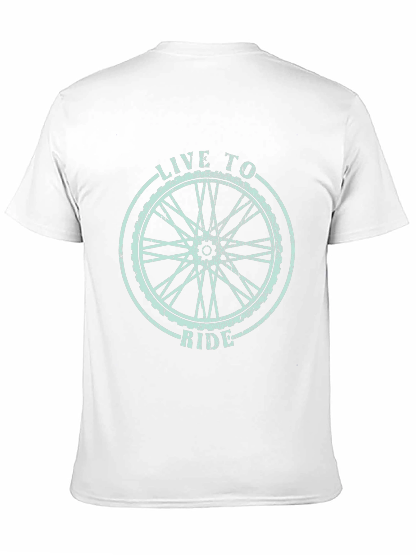 Live to Ride Black Graphic Tee