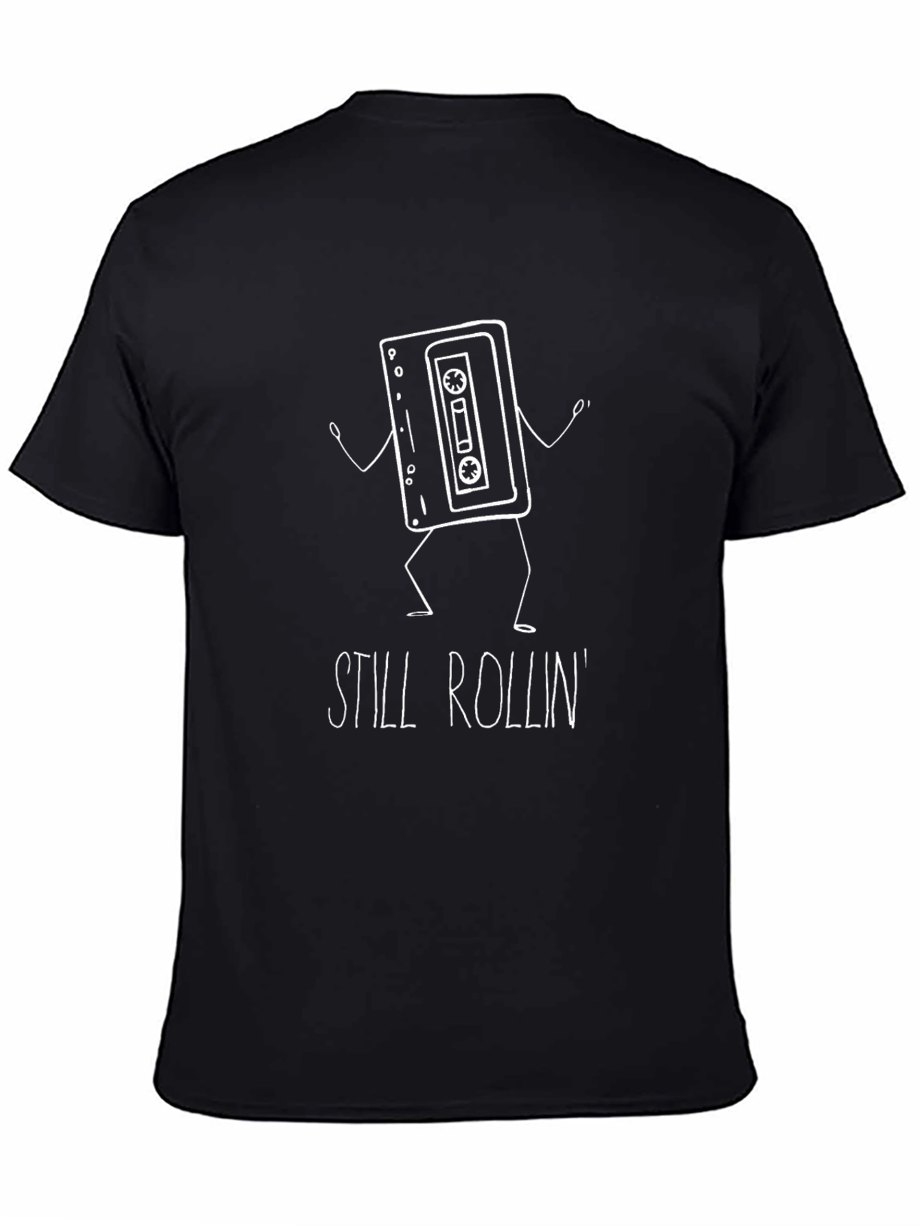 Still Rollin Retro Cassette Graphic Tee