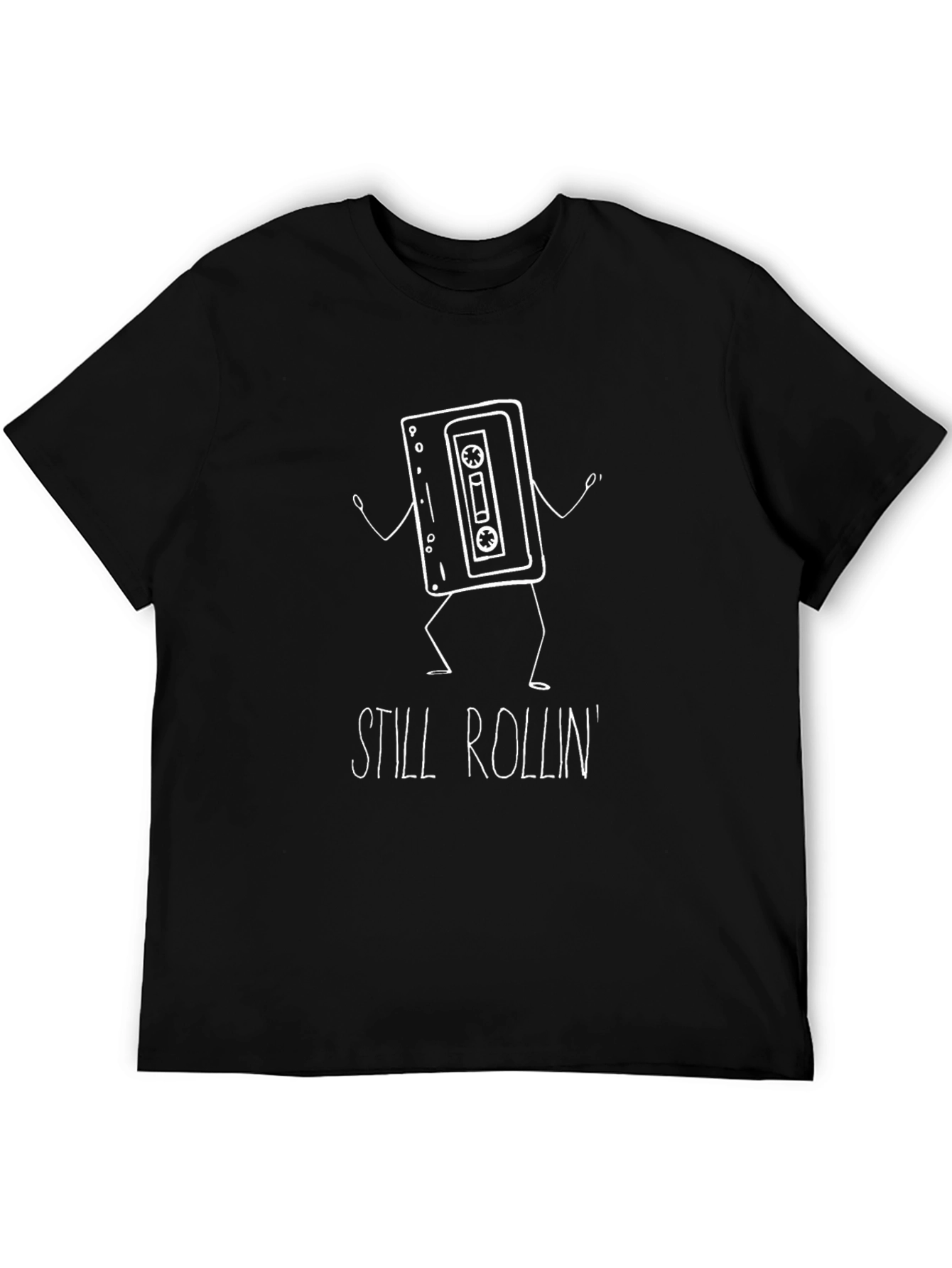Still Rollin Retro Cassette Graphic Tee