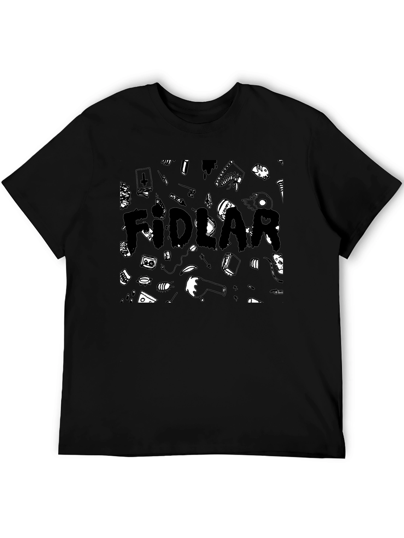 Fidlar Black Graphic T-Shirt