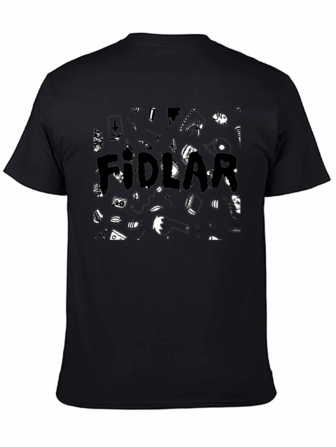 Fidlar Black Graphic T-Shirt