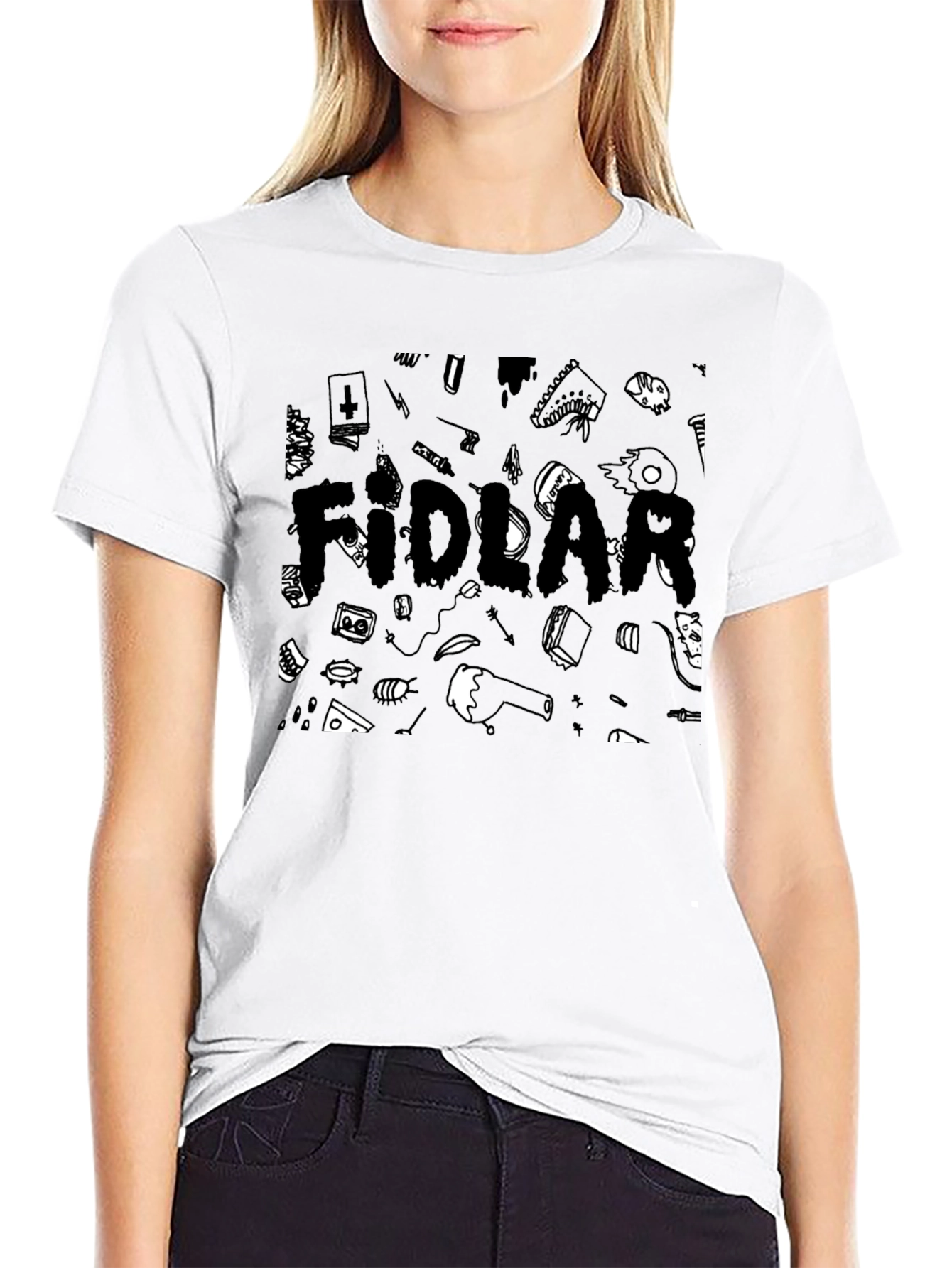 Fidlar Black Graphic T-Shirt