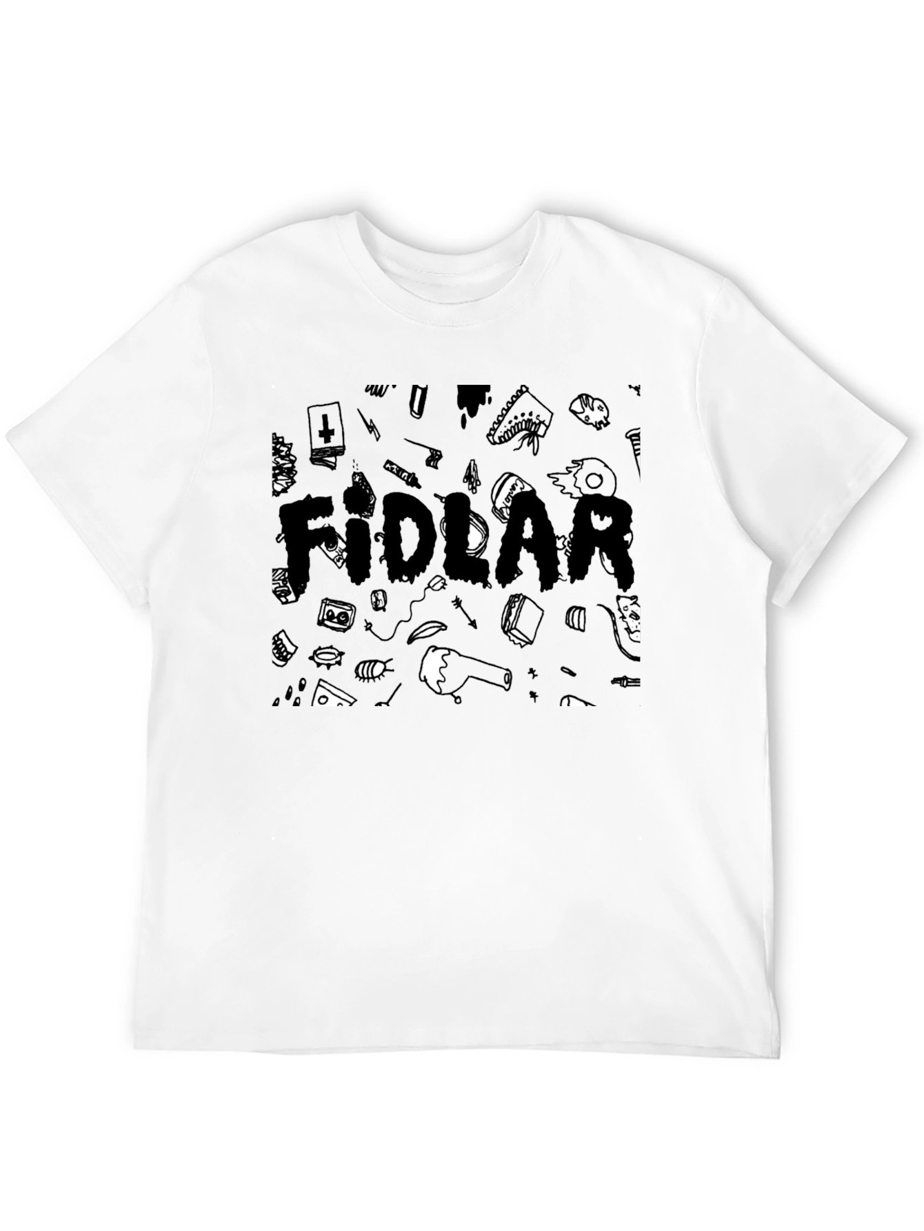 Fidlar Black Graphic T-Shirt