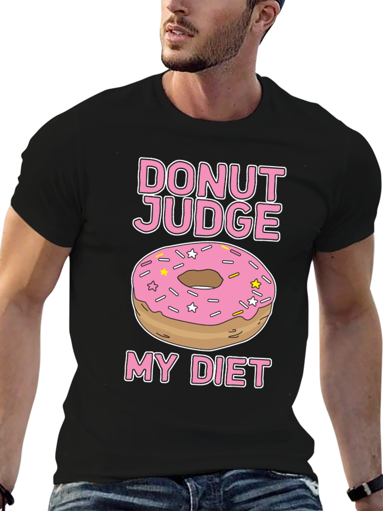 Donut Judge My Diet Funny T-Shirt