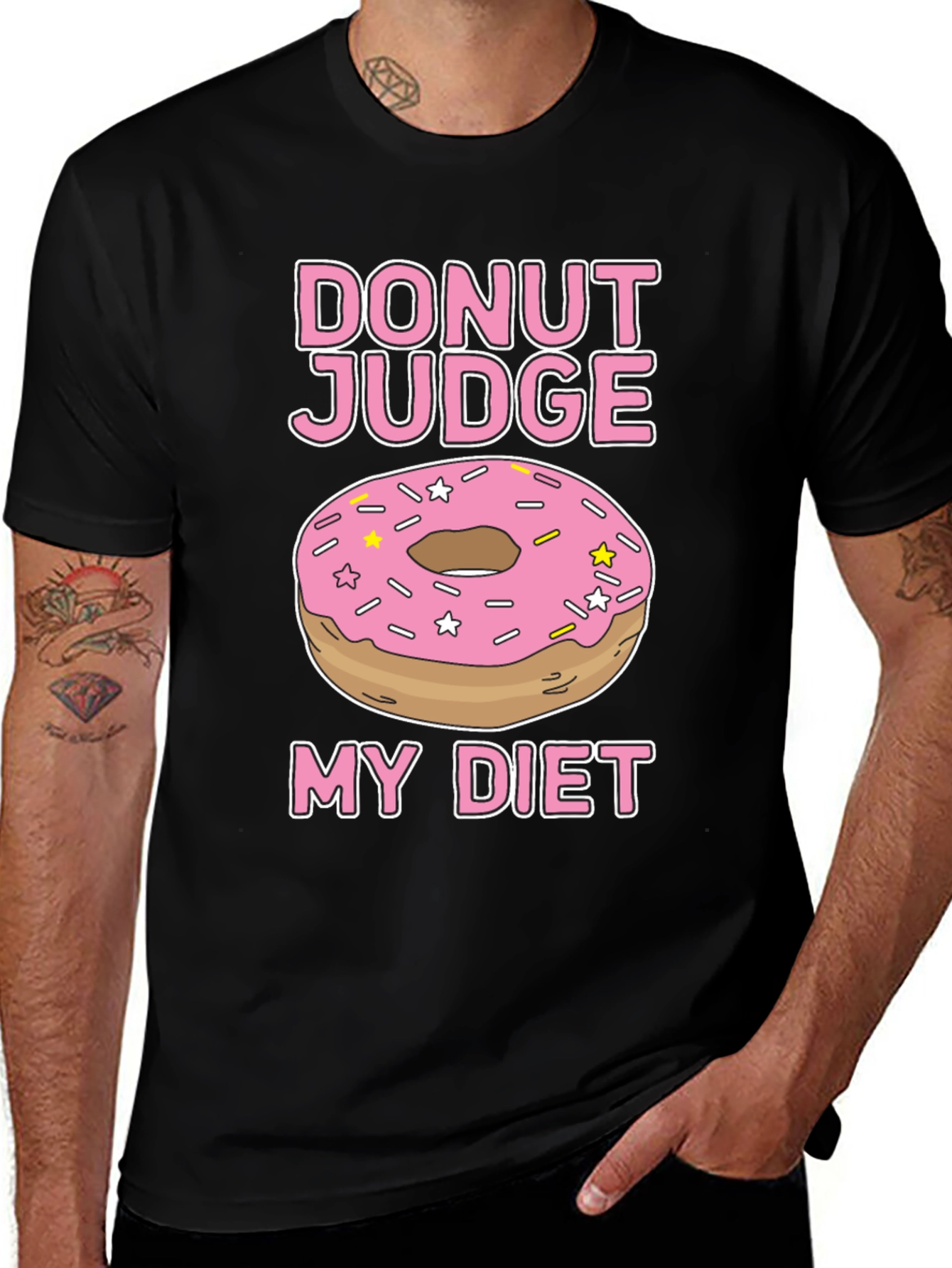 Donut Judge My Diet Funny T-Shirt