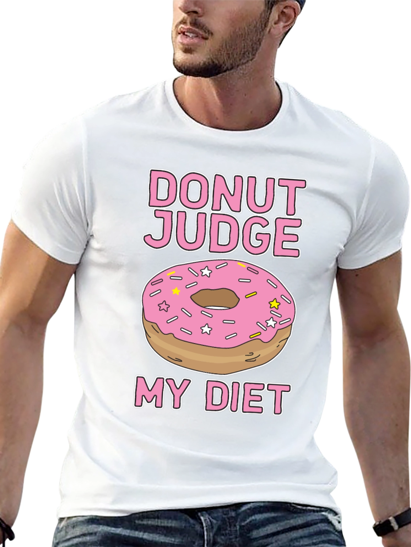 Donut Judge My Diet Funny T-Shirt