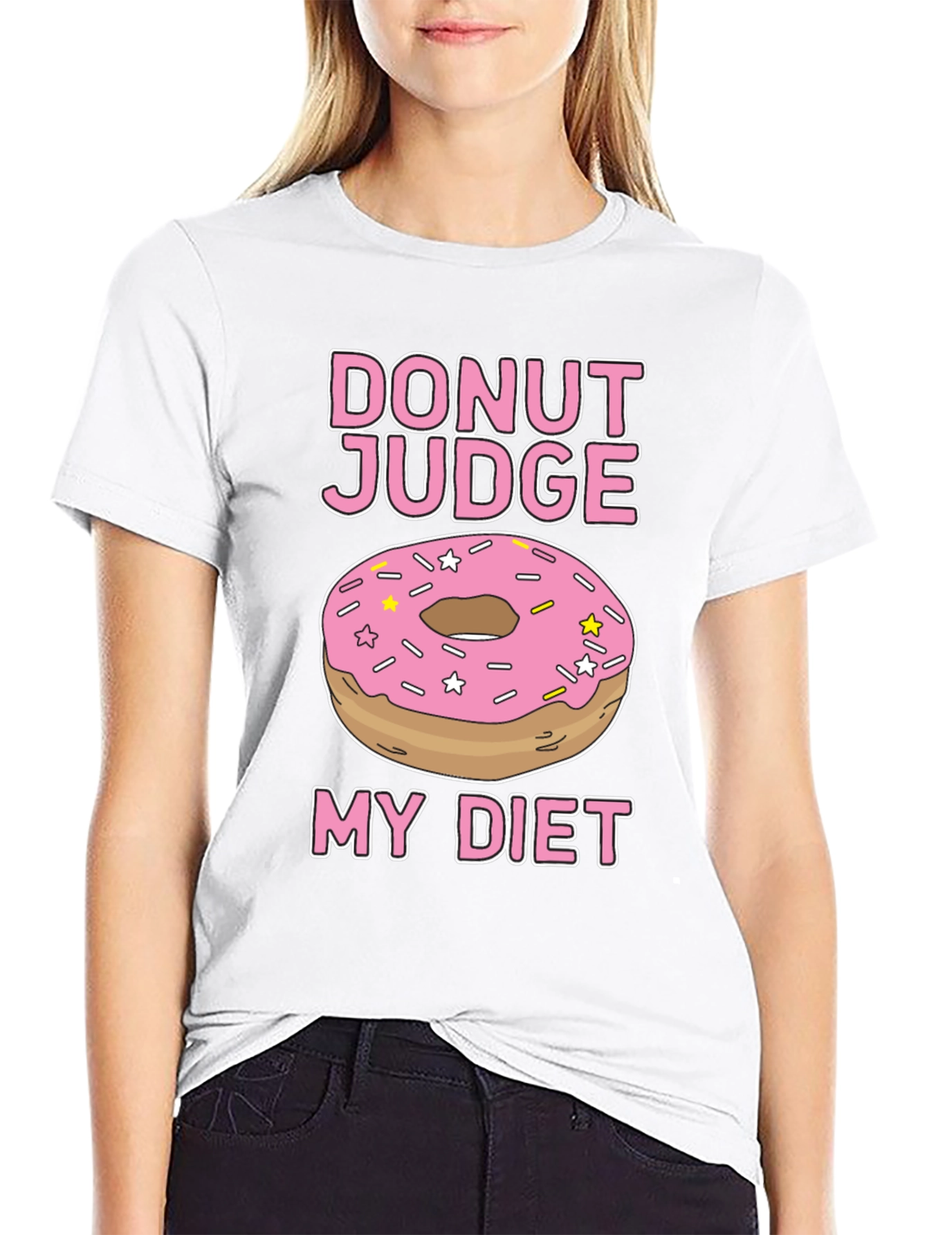 Donut Judge My Diet Funny T-Shirt