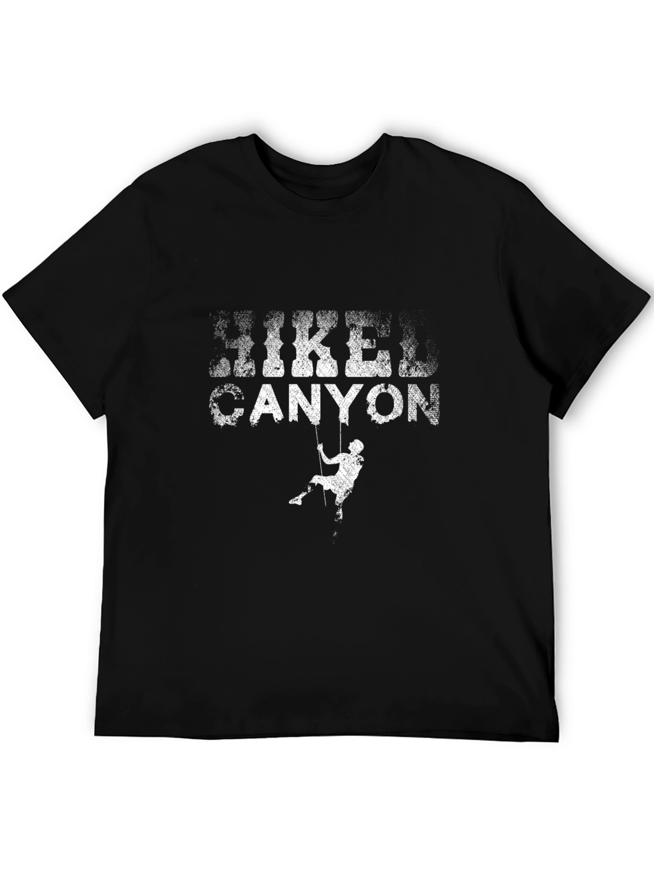 Hike Canyon Rappel Black T-Shirt