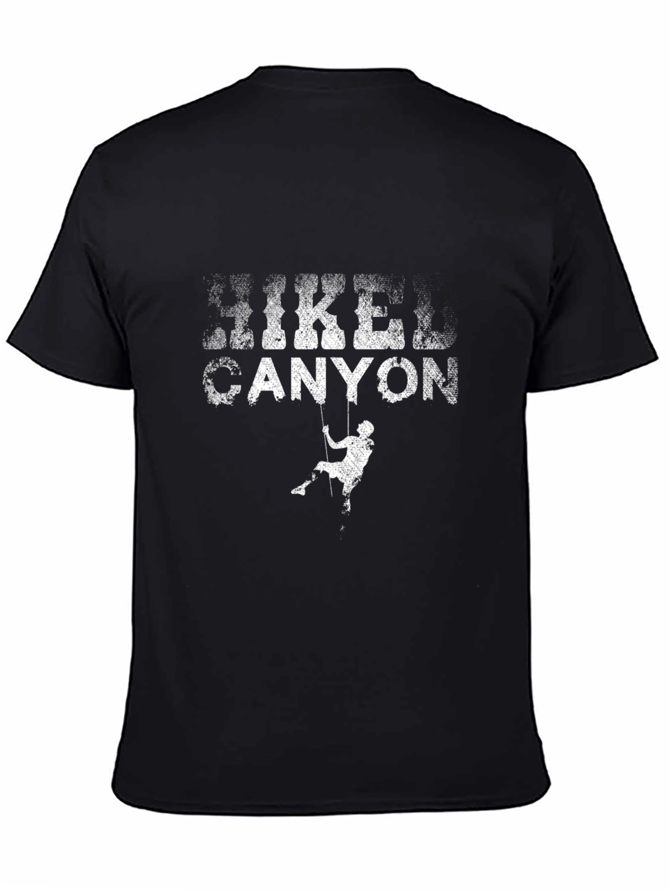 Hike Canyon Rappel Black T-Shirt
