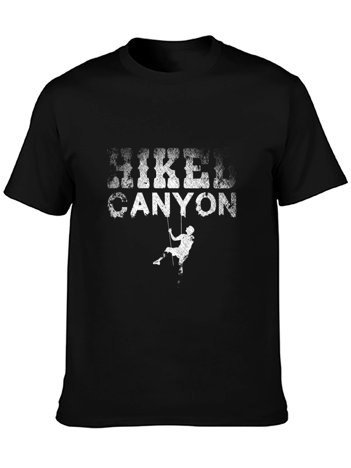 Hike Canyon Rappel Black T-Shirt