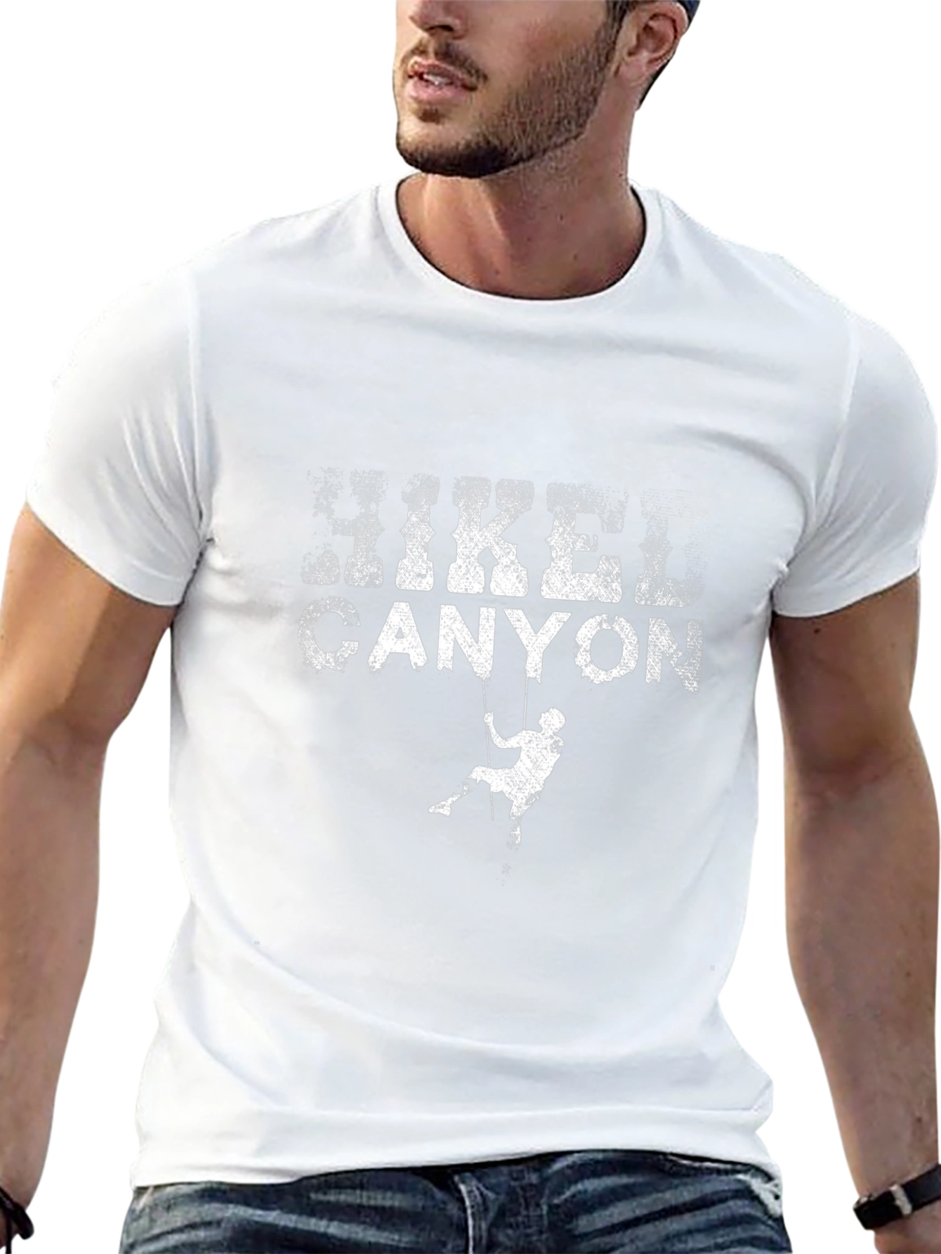 Hike Canyon Rappel Black T-Shirt